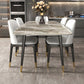 Contemporary Sintered Stone Dining Table Gray Rectangle Dining Table for Kitchen Clearhalo ' dining_table' 'Dining Tables & Seating' 'Dining Tables' 'furn' 'furn_dining_table' 'Furniture' 'furniture_dining_table' 'Kitchen & Dining Furniture' 'kitchen&dining_furn' 'kitchen' 'kitchen_dining_table' 1200x1200_f37c7791-e646-48c9-aa17-4491158d9d74