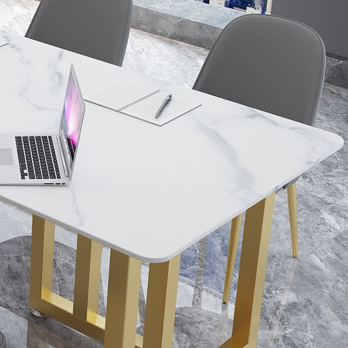 Office Study Table Curved Shaped Modern Sintered Stone Meeting Desk Clearhalo 'furn' 'furn_office_desk' 'Furniture' 'furniture_office_desk' 'Office Desks' 'Office Furniture' 'office_desk' 1200x1200_f380f016-fee8-4e82-b138-cf7c6dbbc48a