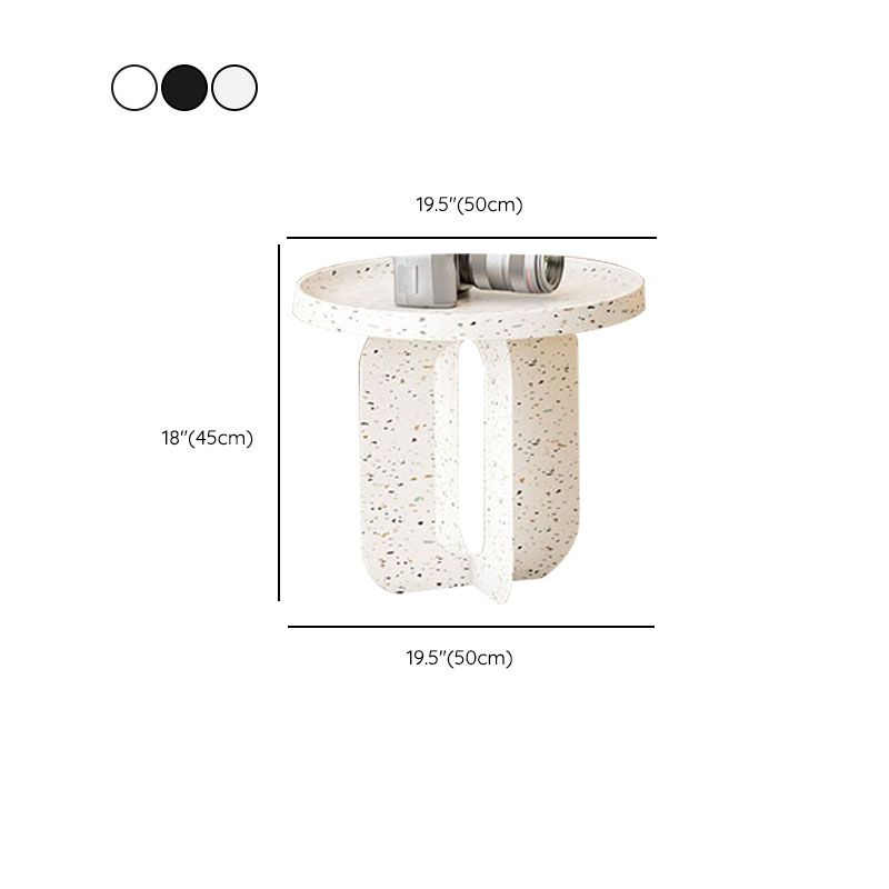 Modern Pedestal Round Coffee Table Set Tray Top Cocktail Table Clearhalo 'Coffee & Accent Tables' 'Coffee Tables' 'coffee_tables' 'furn' 'furn_coffee_tables' 'Furniture' 'Living Room Furniture' 1200x1200_f380f3e3-4ade-417e-92a9-406147843a58