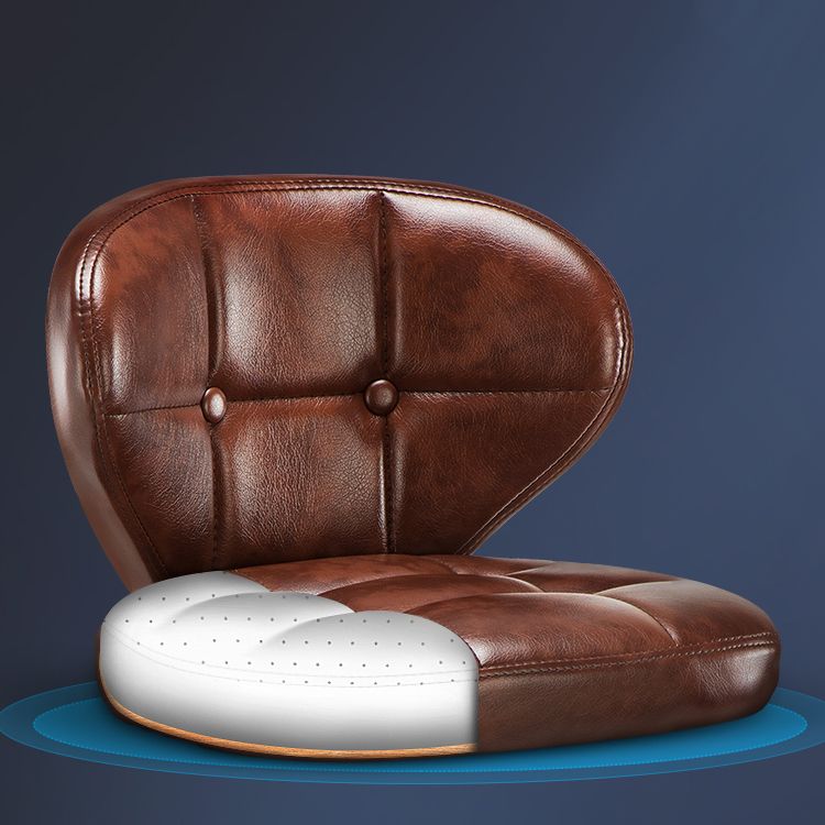 Modern Liftable Rotatable Counter Stool Steel Household Bar Stool with Cushion and Pedal Clearhalo 'Bar Furniture' 'Bar Stools' 'bar_stools' 'furn' 'furn_bar_stools' 'furniture_bar_stools' 'Kitchen & Dining Furniture' 'kitchen&dining_furn' 'kitchen' 'kitchen_furn' Furniture' 1200x1200_f38204de-ca99-4fef-b835-1911c853a176