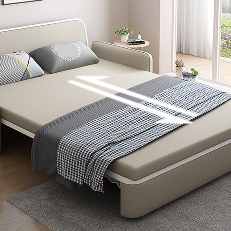 Contemporary 35.43" H Faux Leather Square Arm Sofa Bed for Apartment Clearhalo 'furn' 'furn_sofas' 'Furniture' 'Living Room Furniture' 'Sofa' 'sofas' 1200x1200_f38aea2a-bbf0-4856-bc8e-ad0019fe26c4