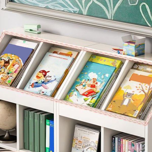 Closed Back Bookcase Standard Shelf Bookcase for Home Office