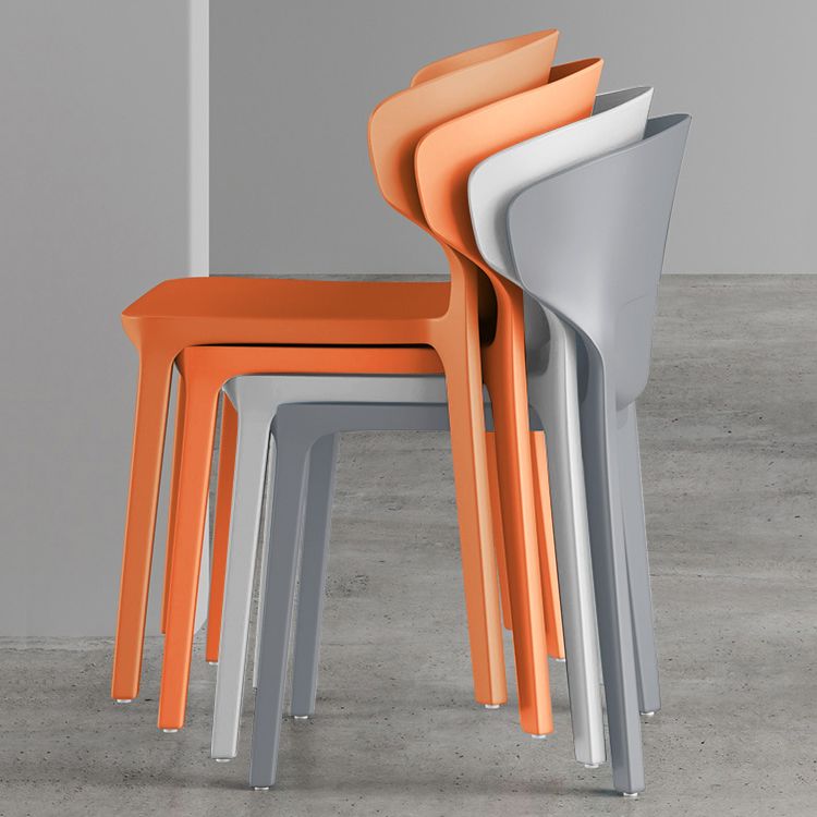 Scandinavian Conference Plastic Side Chair Matte Finish Wingback Dining Chair Clearhalo ' kitchen&dining_furn' 'Dining Chairs' 'Dining Tables & Seating' 'dining_chair' 'furn' 'furn_dining_chair' 'Furniture' 'furniture_dining_chair' 'Kitchen & Dining Furniture' 'kitchen' 1200x1200_f38f1d65-10f6-4eea-93ec-d31c4e4039f5