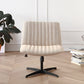 Office Swivel Lounge Chair Armless Solid Color Chair with Cushion Clearhalo 'Accent Chairs' 'accent_chairs' 'Chairs & Seating' 'furn' 'furn_accent_chairs' 'Furniture' 'Living Room Furniture' 1200x1200_f38fc4a6-913c-4984-af99-3629d2b84bc9
