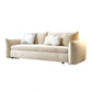 Velvet Sofa Bed with Square Arm Convertible 35.43" D Sofa for Living Room