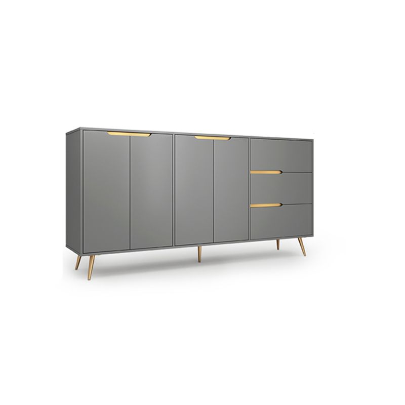 Gemanipuleerde houten sideboard tafel modern buffet dressoir voor keuken