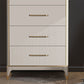 Classic Glam Double Dresser Birch Storage Chest with Drawers for Bedroom