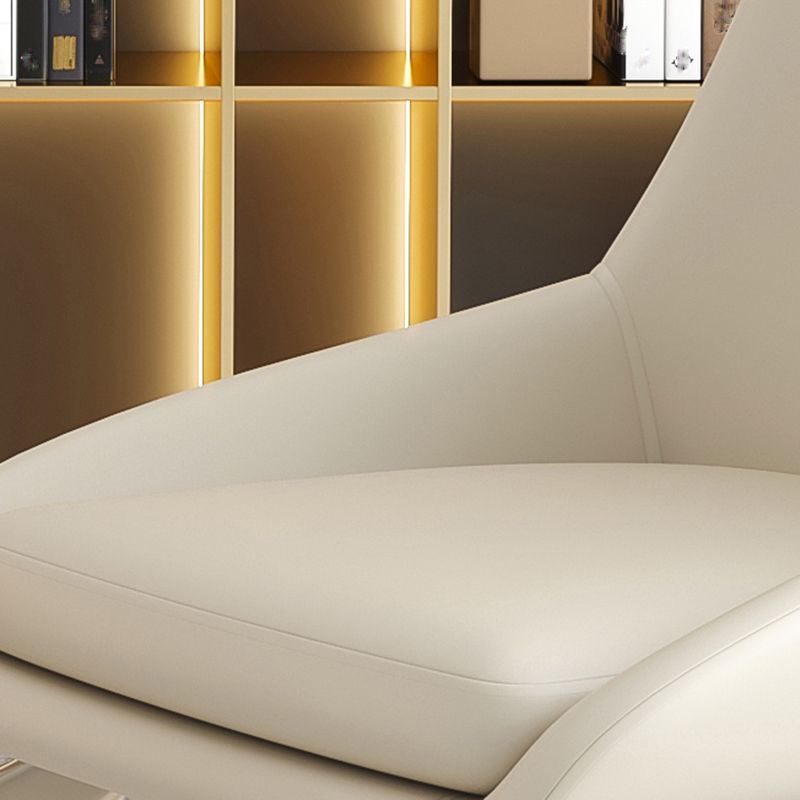 Modern Dining Chair Armless Chairs with Metal Legs for Kitchen Clearhalo 'Dining Chairs' 'Dining Tables & Seating' 'dining_chair' 'furn' 'furn_dining_chair' 'Furniture' 'furniture_dining_chair' 'Kitchen & Dining Furniture' 1200x1200_f39311cf-7c04-46ed-bc3d-afaa543e379c