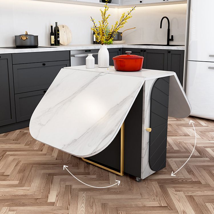 Rectangle Mid-Century Modern Dining Table Metal Base Table for Dining Room,59"L x 31.5"L x 29.3"H Clearhalo ' dining_table' 'Dining Tables & Seating' 'Dining Tables' 'furn' 'furn_dining_table' 'Furniture' 'furniture_dining_table' 'Kitchen & Dining Furniture' 'kitchen&dining_furn' 'kitchen' 'kitchen_dining_table' 1200x1200_f395a0d6-9d66-486b-af63-2a370d7571e9