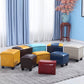 Modern Leather Standard Rectangle Nail Decoration Indoor Standard Clearhalo 'furn' 'furn_ottomans_poufs' 'Furniture' 'Living Room Furniture' 'Ottomans & Poufs' 'ottomans_poufs' 1200x1200_f399626d-7eac-470e-94dc-f5b65b989868