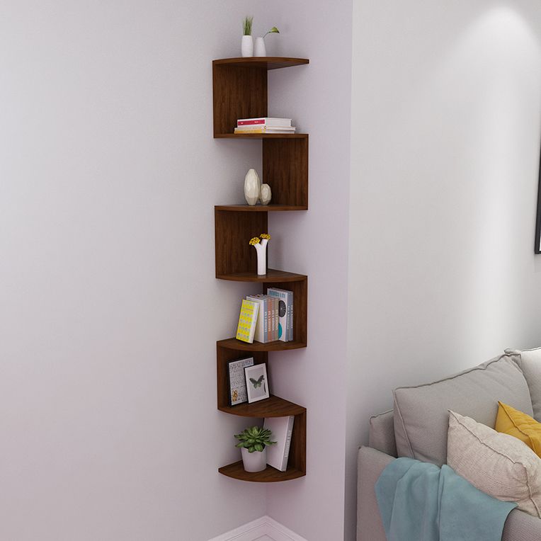 Modern Pine Bookcase Wall Mounted Book Shelf for Living Room Clearhalo 'Bookcases' 'furn' 'furn_bookcases' 'Furniture' 'Office Furniture' 1200x1200_f39aa02c-68bd-45df-a054-03b2e74f2a8f