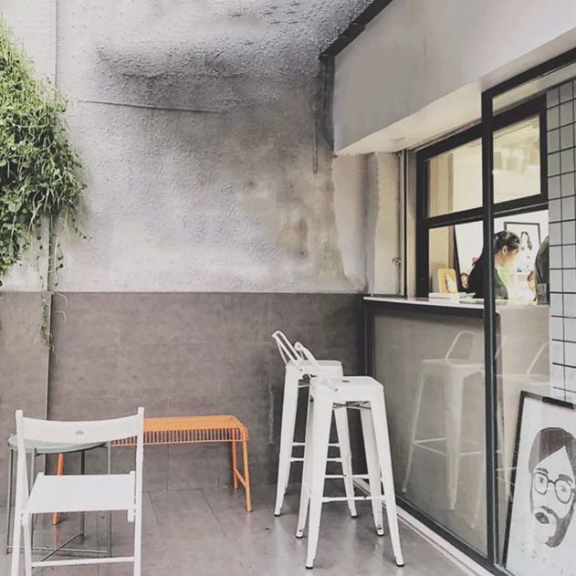 Industrial Style Armless Barstool Iron Counter Stools with Pedal for Coffee Shop Clearhalo 'Bar Furniture' 'Bar Stools' 'bar_stools' 'furn' 'furn_bar_stools' 'furniture_bar_stools' 'Kitchen & Dining Furniture' 'kitchen&dining_furn' 'kitchen' 'kitchen_furn' Furniture' 1200x1200_f39bb186-fb82-4e55-b662-b24da0e31e81