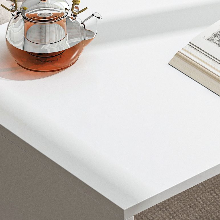 Zeitgenössischer Stil Engineered Wood Schreibtisch Rechteck Schlittenbasisschreibtisch für Home Office