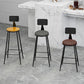 Industrial Style Bar-stool Metal Legs Counter Stool for Kitchen Bar Clearhalo 'Bar Furniture' 'Bar Stools' 'bar_stools' 'furn' 'furn_bar_stools' 'furniture_bar_stools' 'Kitchen & Dining Furniture' 'kitchen&dining_furn' 'kitchen' 'kitchen_furn' Furniture' 1200x1200_f3a22df0-7dab-450e-bbbf-4b95ba8803ac