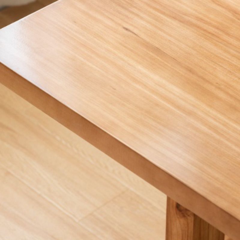 Modern 1/4/5 Pieces Dining Set Pine Wood Rectangle Dining Table for Dining Room