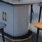 Modern Stone Dining Table with Storage Table for Dining Room