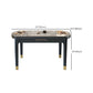 Modern Foldable Stone Dining Table Rubber Wood Legs for Dining Room Clearhalo 'Dining Tables & Seating' 'Dining Tables' 'dining_table' 'furn' 'furn_dining_table' 'Furniture' 'Kitchen & Dining Furniture' 1200x1200_f3a73d3f-b19b-441c-9e60-ac9371292f60