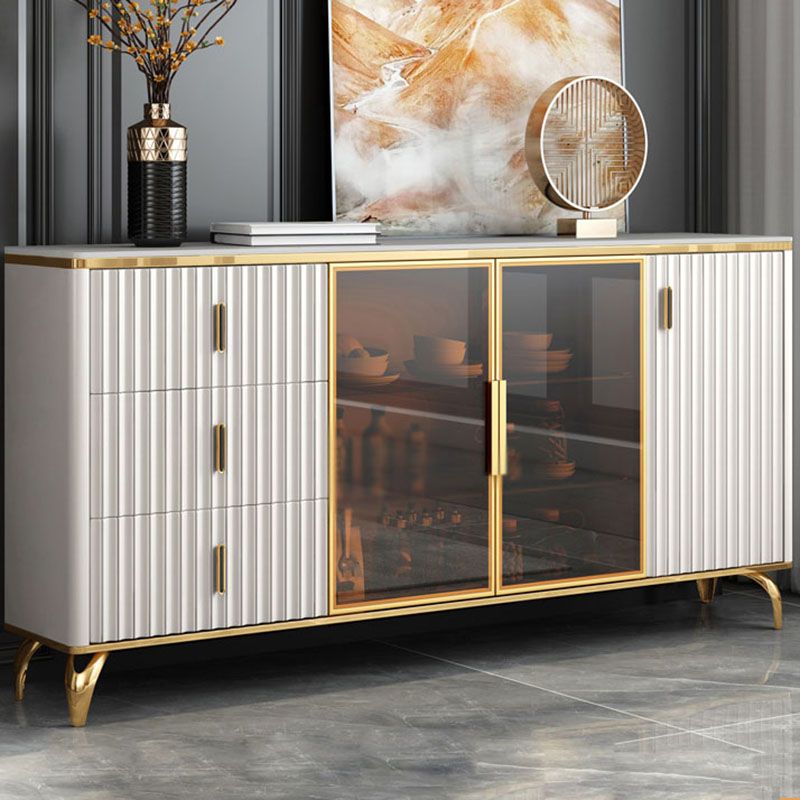 Carmadio in pietra in pietra di altezza da 36 pollici in stile moderno per cucina