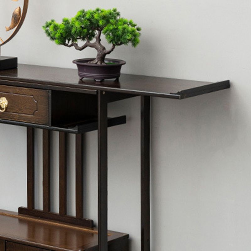 Tabella della console moderna di 31 "H Mid-secolo Tabella del singolo cassetto