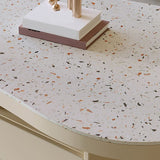 1 - Drawer and 1 - Shelf Coffee Cocktail Table Solid Wood Pedestal Coffee Table Clearhalo 'Coffee & Accent Tables' 'Coffee Tables' 'coffee_tables' 'furn' 'furn_coffee_tables' 'Furniture' 'Living Room Furniture' 1200x1200_f3af090d-b87c-4432-ac24-31c533a2b70f