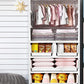 Modern Style Bathroom Wardrobe Plastic Wardrobe Closet with Legs Clearhalo 'Armoires & Wardrobes' 'armoires_wardrobes' 'Bedroom Furniture' 'furn' 'furn_armoires_wardrobes' 'Furniture' 1200x1200_f3b0b494-bab7-4293-a880-8c1f59134cb6