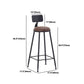 Modern Coffee Shop Bar Table Set 1/2/5/9 Pieces Rectangle Wood Pub Dining Set Clearhalo 'Bar Furniture' 'furn' 'furn_home_bar_bar_sets' 'Furniture' 'Home Bars & Bar Sets' 'home_bar_bar_sets' 'Kitchen & Dining Furniture' 1200x1200_f3b0fd68-c712-48e9-bc61-42194ca367a0