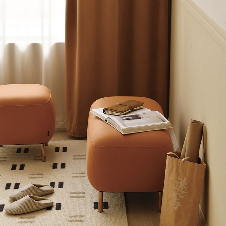 Contemporary Sofa Living Room Faux Leather Sofa with Gold Metal Base