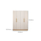 Contemporary Style Wardrobe Wooden Bedroom Closet with Hinged Door