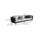 Contemporary 3-Seater Sofa with 3 Pillows Back and Pillow Top Arm
