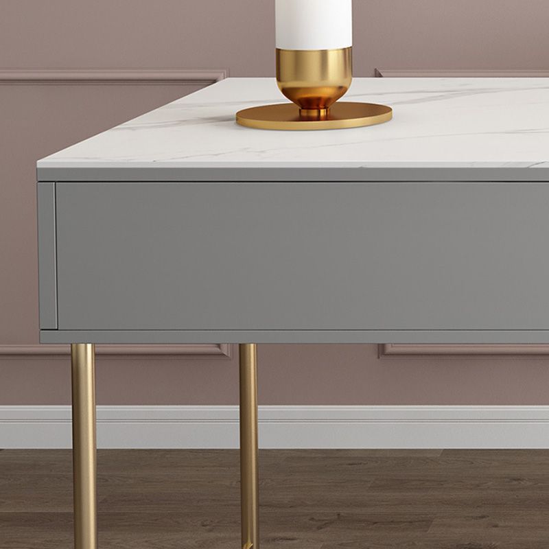 Marble Rectangular Office Desk Glam Solid Wood Writing Desk for Home Clearhalo 'furn' 'furn_office_desk' 'Furniture' 'Office Desks' 'Office Furniture' 'office_desk' 1200x1200_f3b7549c-a9a8-46e8-b170-27be2dea8409