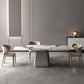 Modern Style Sintered Stone Dining Table Set Rectangle 1/2/3/4/7 Pieces Dining Set