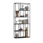 Minimalist Style Open Shelve Bookcase in Metal Material Shelves Clearhalo 'Bookcases' 'furn' 'furn_bookcases' 'Furniture' 'furniture_bookcases' 'kitchen' 'kitchen_bookcases' 'Living Room Furniture' 'Office Furniture' 1200x1200_f3b9252d-ba53-45aa-87ee-5dbe61cea751