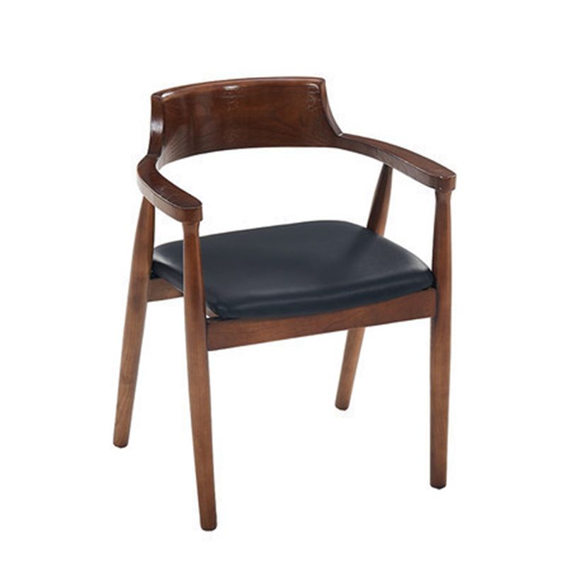 Traditionele 1/2/5/7 stukken meubels vaste houten rechthoekige eetgelegenheden in bruin