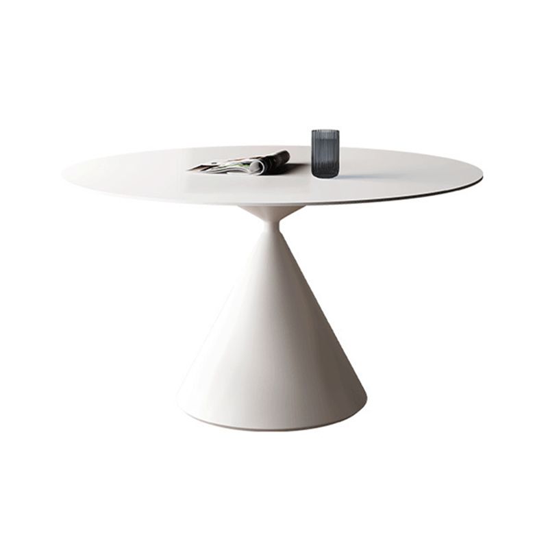 Modern Pedestal Dining Table Stone Table for Kitchen Dining Room Clearhalo 'Dining Tables & Seating' 'Dining Tables' 'dining_table' 'furn' 'furn_dining_table' 'Furniture' 'Kitchen & Dining Furniture' 1200x1200_f3bda3ed-e255-44ef-9ce9-9e62c48ec611