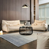 標準的なクッションテクノロジークロスソファ35.43 "Wベッドルーム用の埋め込み腕と