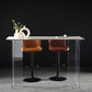 Modern Acrylic Bar Dining Table with Stone Top Rectangle Indoor Bistro Table Clearhalo 'Bar Furniture' 'Bar Tables' 'bar_tables' 'furn' 'furn_bar_tables' 'Furniture' 'furniture_bar_tables' 'Kitchen & Dining Furniture' 1200x1200_f3c28553-af70-4e16-a1b2-2970381789fa