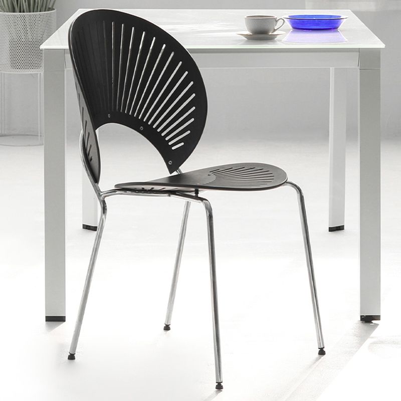 Industrial Style Metal Chair Dining Armless Open Back Chairs for Kitchen Clearhalo 'Dining Chairs' 'Dining Tables & Seating' 'dining_chair' 'furn' 'furn_dining_chair' 'Furniture' 'furniture_dining_chair' 'Kitchen & Dining Furniture' 1200x1200_f3c4ea96-f098-47d0-9000-703a18b0d6bd