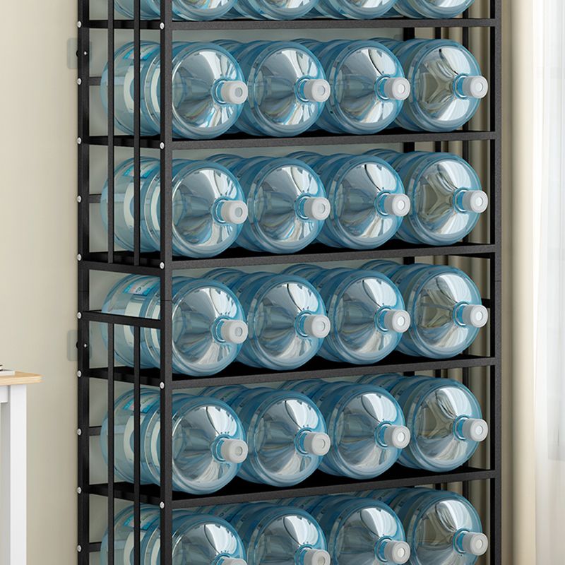 Bibliothèque de lieux de rectangle de rectangle métallique moderne à dos fermé à dos fermé moderne