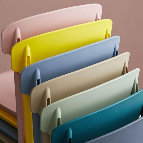 Modern Stackable Plastic Chair Open Back Dining Side Chair for Dining Room Clearhalo 'Dining Chairs' 'Dining Tables & Seating' 'dining_chair' 'furn' 'furn_dining_chair' 'Furniture' 'furniture_dining_chair' 'Kitchen & Dining Furniture' 1200x1200_f3c89ca0-216e-475f-8b16-b9f15b10bf38