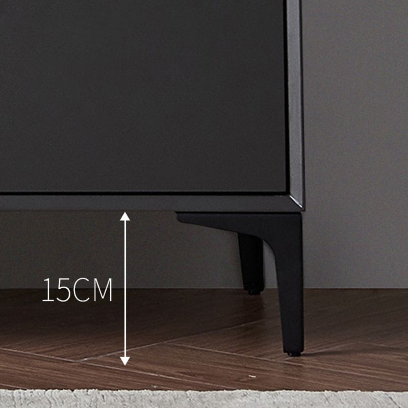 Sideboard per sala da pranzo contemporanea 3 cassetti e sideboard in pietra a 2 porte