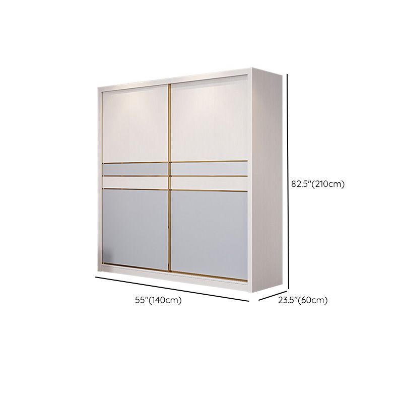 Bedroom Storage Cabinet Coastal Wooden Rectangle Wardrobe Armoire Clearhalo 'Armoires & Wardrobes' 'armoires_wardrobes' 'Bedroom Furniture' 'furn' 'furn_armoires_wardrobes' 'Furniture' 1200x1200_f3d685a2-60d8-4995-8aff-ed0b94686871