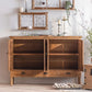 Farmhouse Sideboard Solid Wood Storage Sideboard Buffet with Doors for Dining Room Clearhalo 'buffet_sideboard' 'Buffets & Sideboards' 'furn' 'furn_buffet_sideboard' 'Furniture' 'Kitchen & Dining Furniture' 1200x1200_f3d87f30-753f-4cc9-a0d2-b0a35bba2ab0