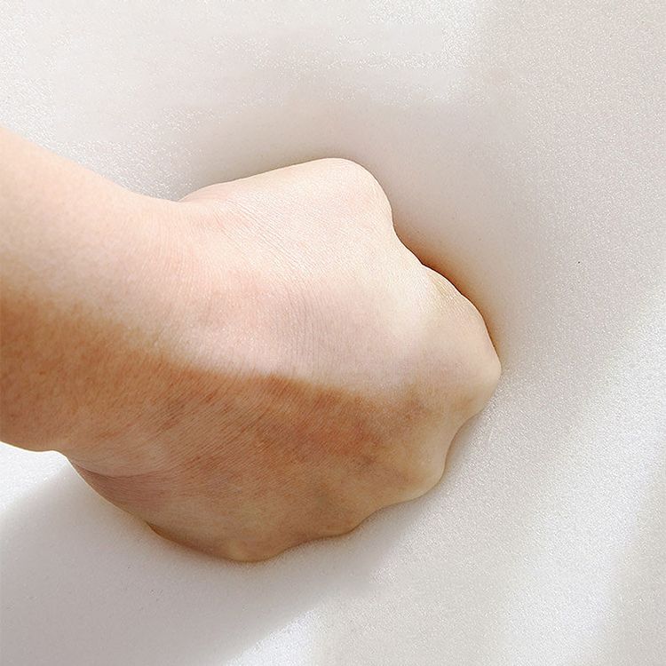 Silla de comedor acrílico transparente de estilo nórdico con tapizado para el hogar