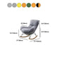 Modern Solid Color Rocking Chair Water Resistant Faux Leather with Cushions Clearhalo 'Chairs & Seating' 'furn' 'furn_rocking_chairs' 'Furniture' 'Living Room Furniture' 'Rocking Chairs' 'rocking_chairs' 1200x1200_f3e2788a-4eb4-46d8-82a7-4303c5e8ab70
