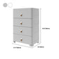 Contemporary Grey / White Chest Plastic Chest with Drawers for Bedroom Clearhalo 'Bedroom Furniture' 'Dressers & Chests' 'dressers_chests' 'furn' 'furn_dressers_chests' 'Furniture' 1200x1200_f3e5abf1-e16c-4cb8-aae7-321de659926a