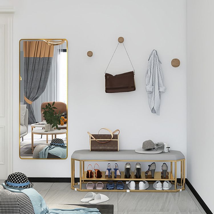 Velvet Specialty Storage Ottomans Standard Plain Glam Style Fade Resistant Ottoman