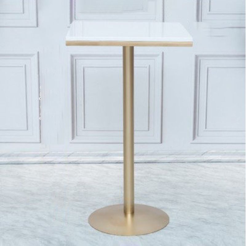 Stone Bar Dining Table Glam Bar Table with Pedestal for Dining Room Clearhalo 'Bar Furniture' 'Bar Tables' 'bar_tables' 'furn' 'furn_bar_tables' 'Furniture' 'furniture_bar_tables' 'Kitchen & Dining Furniture' 1200x1200_f3eb315b-da95-4675-ab0c-04700cc2ec33