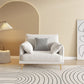 Scandinavian White Standard Sofa Squre Arm Couch with Loose Back Clearhalo 'furn' 'furn_sofas' 'Furniture' 'furniture_sofas' 'Living Room Furniture' 'Sofa' 'sofas' 1200x1200_f3edf27c-e48e-4b61-81ea-c5ca05460619
