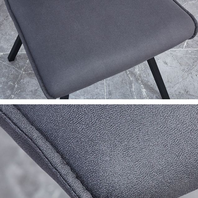Modern Upholstered Side Chair Matte Finish Parsons Chair for Dining Room Clearhalo ' kitchen&dining_furn' 'Dining Chairs' 'Dining Tables & Seating' 'dining_chair' 'furn' 'furn_dining_chair' 'Furniture' 'furniture_dining_chair' 'Kitchen & Dining Furniture' 'kitchen' 1200x1200_f3ee95df-238f-43c2-b48f-4f37614efd11