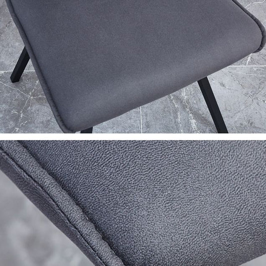 Modern Upholstered Side Chair Matte Finish Parsons Chair for Dining Room Clearhalo ' kitchen&dining_furn' 'Dining Chairs' 'Dining Tables & Seating' 'dining_chair' 'furn' 'furn_dining_chair' 'Furniture' 'furniture_dining_chair' 'Kitchen & Dining Furniture' 'kitchen' 1200x1200_f3ee95df-238f-43c2-b48f-4f37614efd11